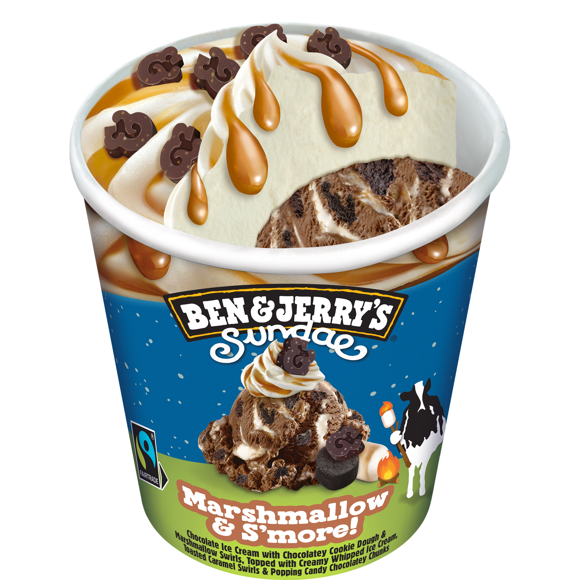 Marshmallow & S'more Sundae