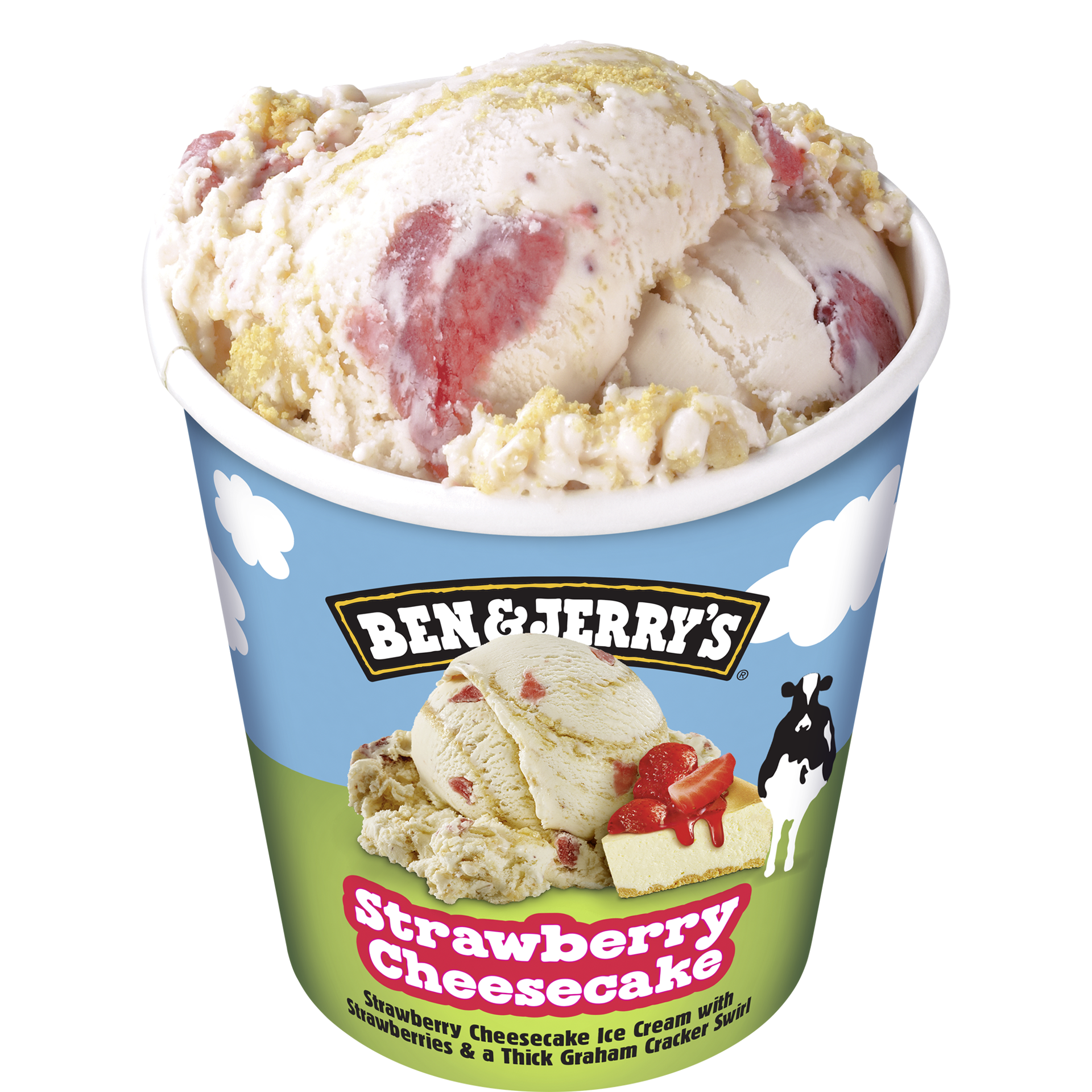 Strawberry Cheesecake Ice Cream - Pint