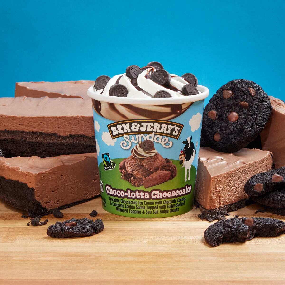 Choco-lotta Cheesecake Sundaes - Pint 1 / 4